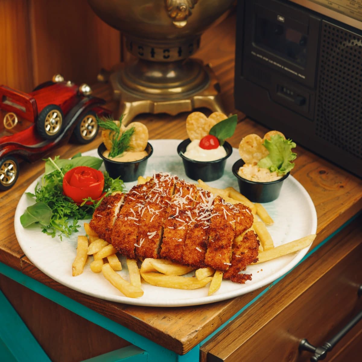 اسكالوب الدجاج