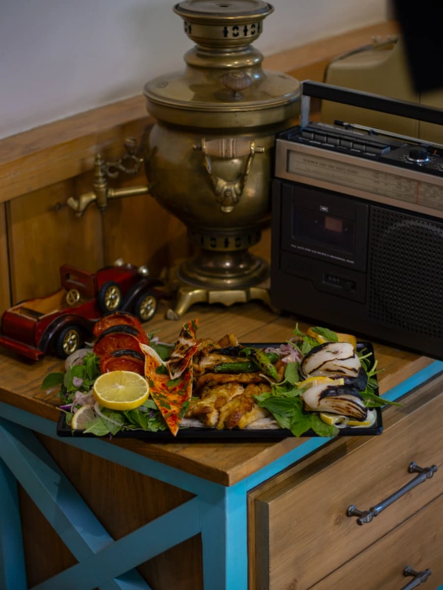 مسحب دجاج على الفحم